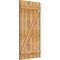 Ekena Millwork Joined Board-n-Batten Shutters w/Z-Bar, Rough Sawn Western Red Cedar, 26 7/8W x 51H, PR RBJ06Z26X051RWR - alternate 2